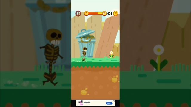 Играю в беги сосиска беги и мой скелетон побеждает ) смотреть онлайн