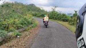 Поездка на мототакси, Ява, Индонезия (2024.10.01)