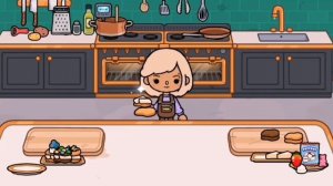 НОВЫЙ РЕЦЕПТ | TOCA BOCA | "Бисквитный Торт" | рецепт в тока бока | рецепт из ТИК-ТОКА |