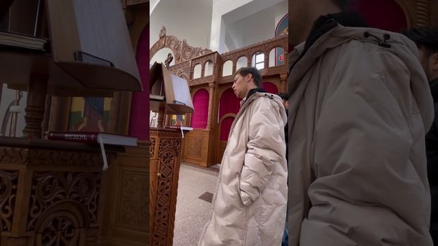Воскресная литургия .Сербия ,город Суботица. #византийскаяцерковнаямузыка