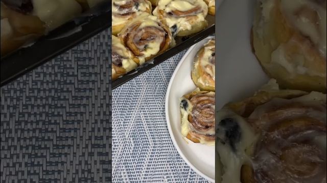 Рецепт идеальных Синнабонов 🥯 #синнабон #синнабоны #булочкискорицей #cinnamon