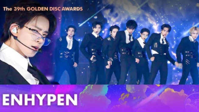 ENHYPEN "Intro + XO (Only If You Can Say Yes) + No Doubt + Moonstruck" Golden Disc Awards 2025