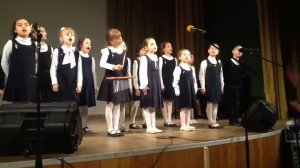 Хор "Песенка" школы 1240. "Родина" (муз. И. Хрисаниди, сл. В. Катанова)