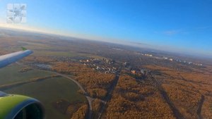 Полет из Москвы в Уфу. Осень 2024. Часть 1 - Взлет