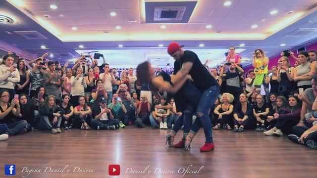 DANIEL DESIREE Adicto De Su Amor Domenic Marte Bachata Sensual Lady Style Footwork WorkShop MenStyle
