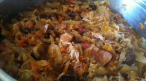 Бигус с ребрышками