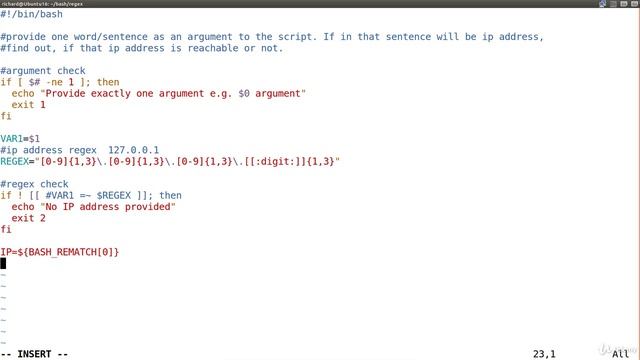 10. Regular expressions - is there any reachable ip address смотреть онлайн