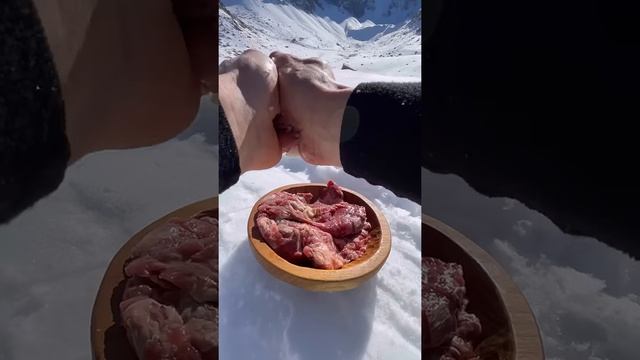 İsveç Kütük Ocağında Dana Antrikot 🪵 🥩 ⧸ beef ribeye in swedish log quarry
