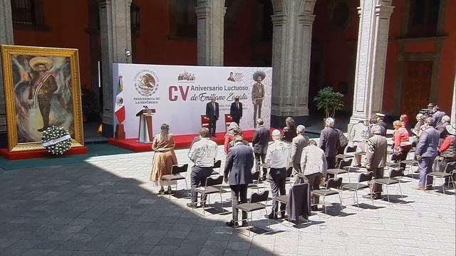 105 Aniversario Luctuoso de Emiliano Zapata. Palacio Nacional. 10 de abril de 2024 смотреть онлайн