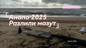 Анапа 2025 Разлили мазут в Керченском проливе 2024