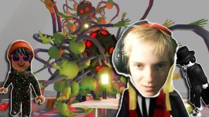 Выживаем с Лешей и Марал от монстров в роблокс акеа 3008! Часть 2