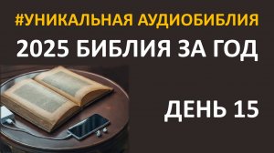 День 15. Библия за год. Библейский ультрамарафон портала «Иисус»