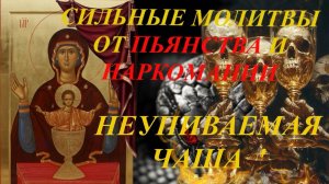 СИЛЬНЫЕ МОЛИТВЫ ОТ ПЬЯНСТВА, АЛКОГОЛИЗМА,ЗАПОЯ И НАРКОМАНИИ. СЛУШАЙ В ТЕЧЕНИИ 40ка ДНЕЙ!