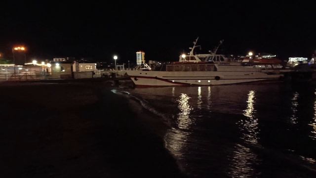 Вечернее январское море Геленджик. 02.01.2025