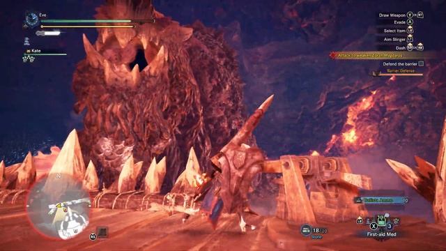 Farming for Lasagna gem and trying heavy bow gun Monster Hunter World Iceborne rpg gameplay stream