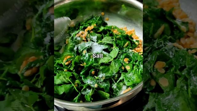 Methi ki Sabzi Bhaji Recipe in short video #shorts