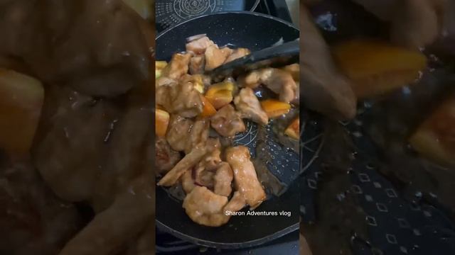 Pork sweet & sour by Sharon Adventures vlog #shorts #myrecipe #cooking смотреть онлайн