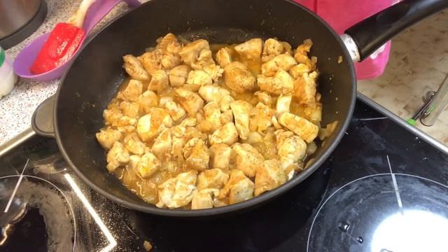 Паста с курицей в сливочном соусе смотреть онлайн