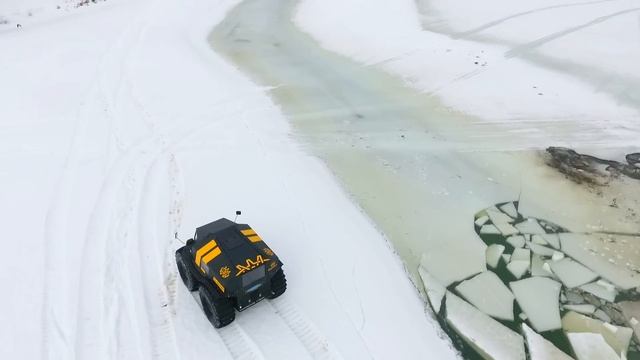 Тест-драйв вездеходов Шерп в Сорочанах!