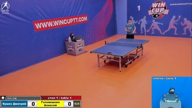 Кушко Дмитрий 1-3 Головешкин Алексей Турнир Восток 4 WINCUP 05.01.22 Прямая трансляция Зал 1 смотреть онлайн