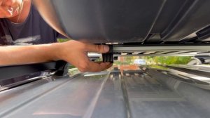 Mitsubishi Pajero Sport II установка багажника Люкс, примерка боксов Брумер и Люкс Broomer  Lux