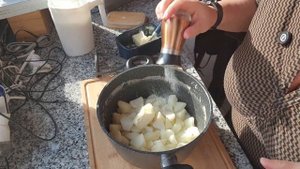 картошка пюре под сыром в духовке