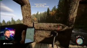 ШИМОРО!!!_Трёт писюн об пол на стриме_в Sons Of The Forest