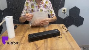 Вакуумируем свиные рёбрышки с Kitfort! Обзор на вакууматор Kitfort KT-1507