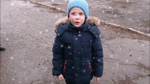 Раздача подарков в Горловке