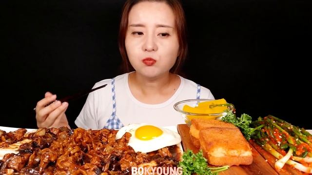 (요리먹방)팔도짜장면과 직접담근파김치, 멘보샤 먹방 MUKBANG