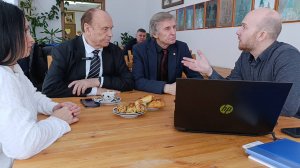 Встреча с Михаилом Моисеевичем Овчинниковым и Василием Александровичем Мельниченко