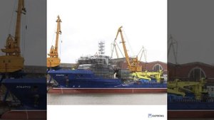 Russian Navy Ship Project 23120 Elbrus Class