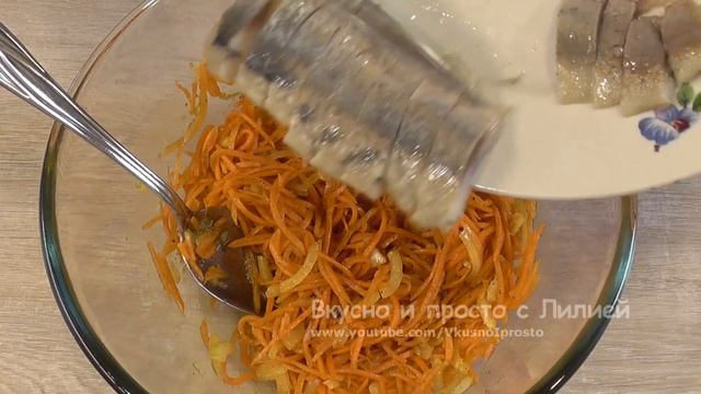 Обалденный САЛАТ - ЗАКУСКА без Майонеза! Настолько ВКУСНЫЙ, что на столе не останется!👌✔