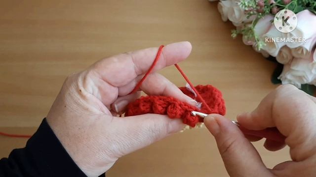 محفظة كروشيه _ شنطة دائرية  / بوك للفكة بغرزة الحمصة خطوة بخطوة #crochet_stitches  #bags_crochet