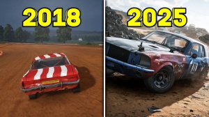 Эволюция игр Wreckfest [2018-2025]