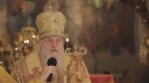 Последнее богослужение митрополита Евлогия (2019г.)