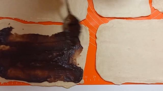 Слоёное Шоколадное Кальцо...  Универсал хамирдан ширинлик тайёрлаймиз.