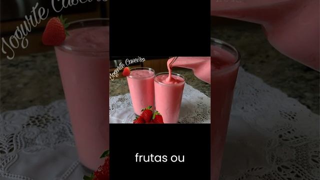 Esse é o melhor iogurte de morango caseiro de todos os tempos super cremoso e saboroso смотреть онлайн