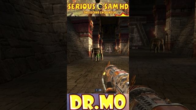 Serious Sam HD The Second Encounter ленивые враги #shorts #ss #sam #game #игра #юмор