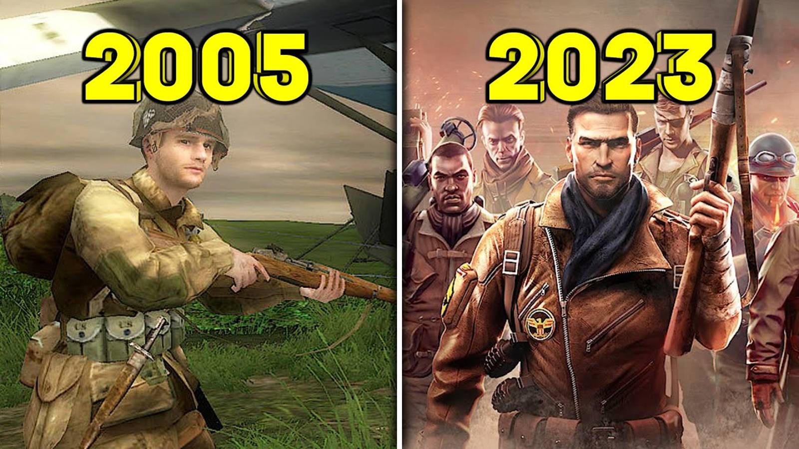 Эволюция игр Brothers In Arms [2005-2023]