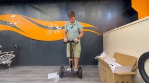 Распаковка и обзор. Сигвей Minirobot PRO 54V + ручка для рук.