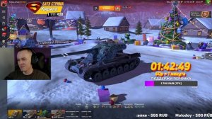 Лучшие танки для набития урона TANKS BLITZ