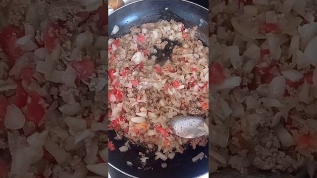 Домашние фаршированные блины с говяжий фаршем #готовка#🫖☕#shorts #кухня смотреть онлайн