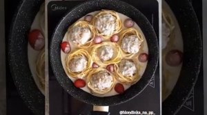 СЫТНЫЙ ОБЕД-ГНЕЗДА,ТЕФТЕЛИ В СОУСЕ