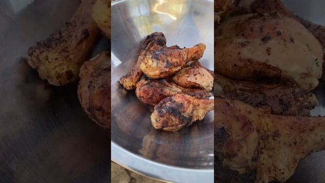 Lemon butter grilled chicken drumsticks recipe