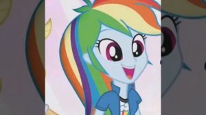 Клип радуга дэш и флэш сэнтри