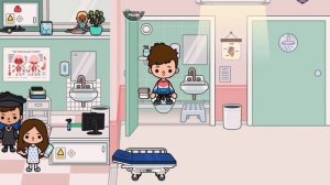 toca Boca Аня и её друзья 4 серия тока бока университет VVU  больница страшный домик 💙🇷🇺