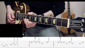 Sweet Blues Guitar Solo(tab)