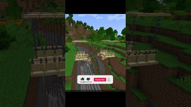 Minecraft Подвесной Мост 1.20 #minecraft #minecraftshorts #minecraft1.20 #майнкрафт1.20 смотреть онлайн