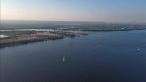 2022-08-22 Самара очень красивая  с высоты! #волга #круиз #гама #тхкулибин  #очеркговноблогера